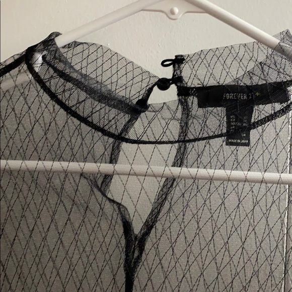 Forever 21 sheer blouse - Picture 2 of 4